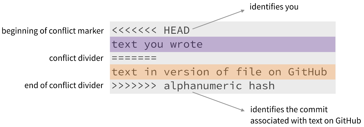 Merge conflict example